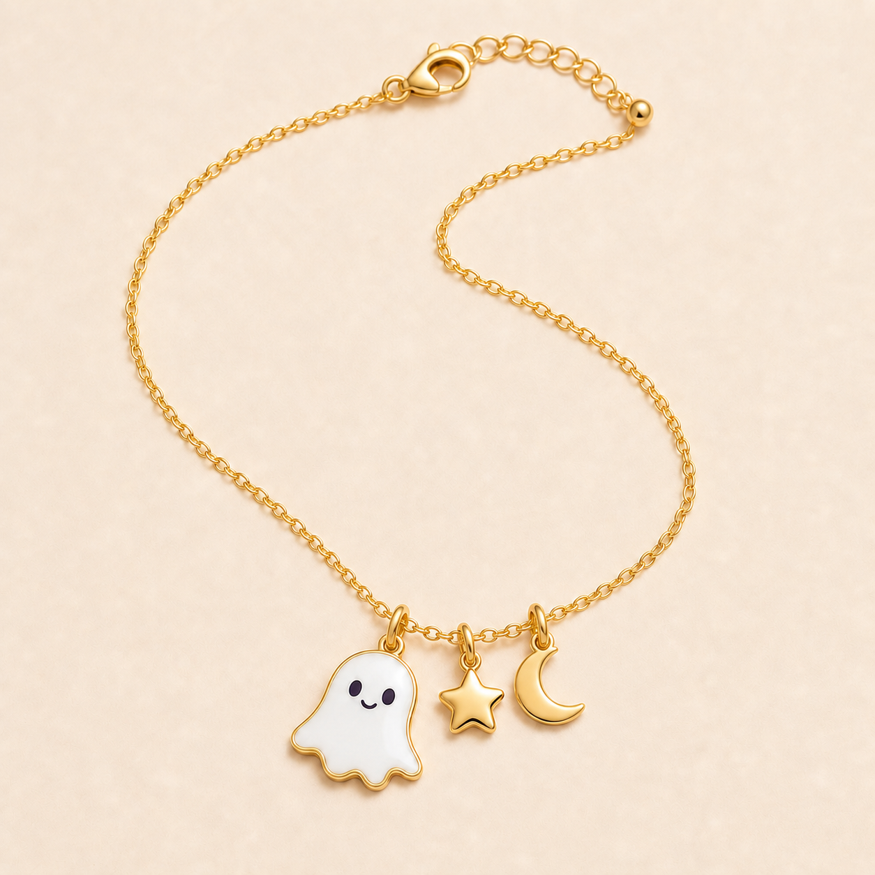 Ghost & Star Necklace