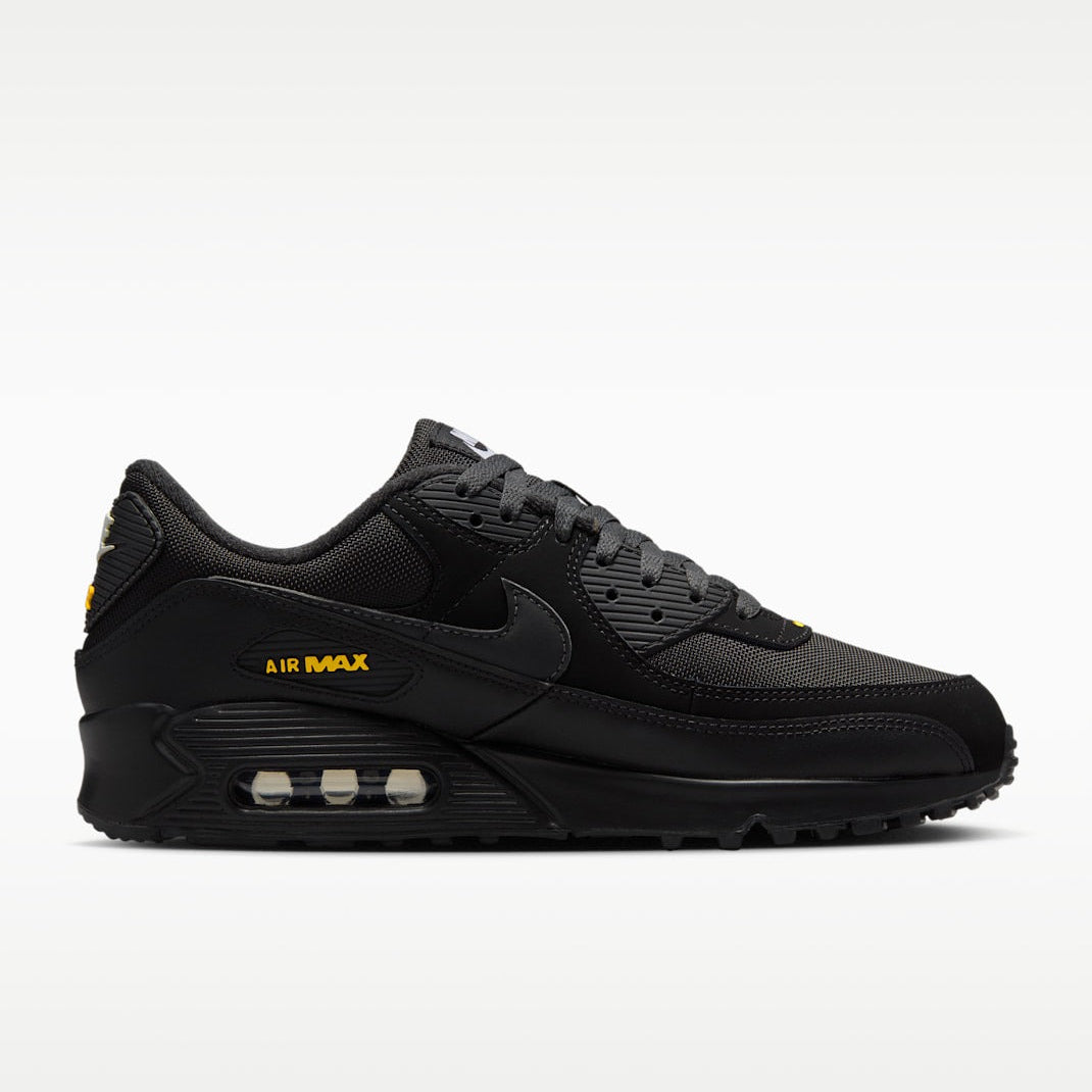 Nike Air Max 90 Black Speed Yellow men's shoe product view