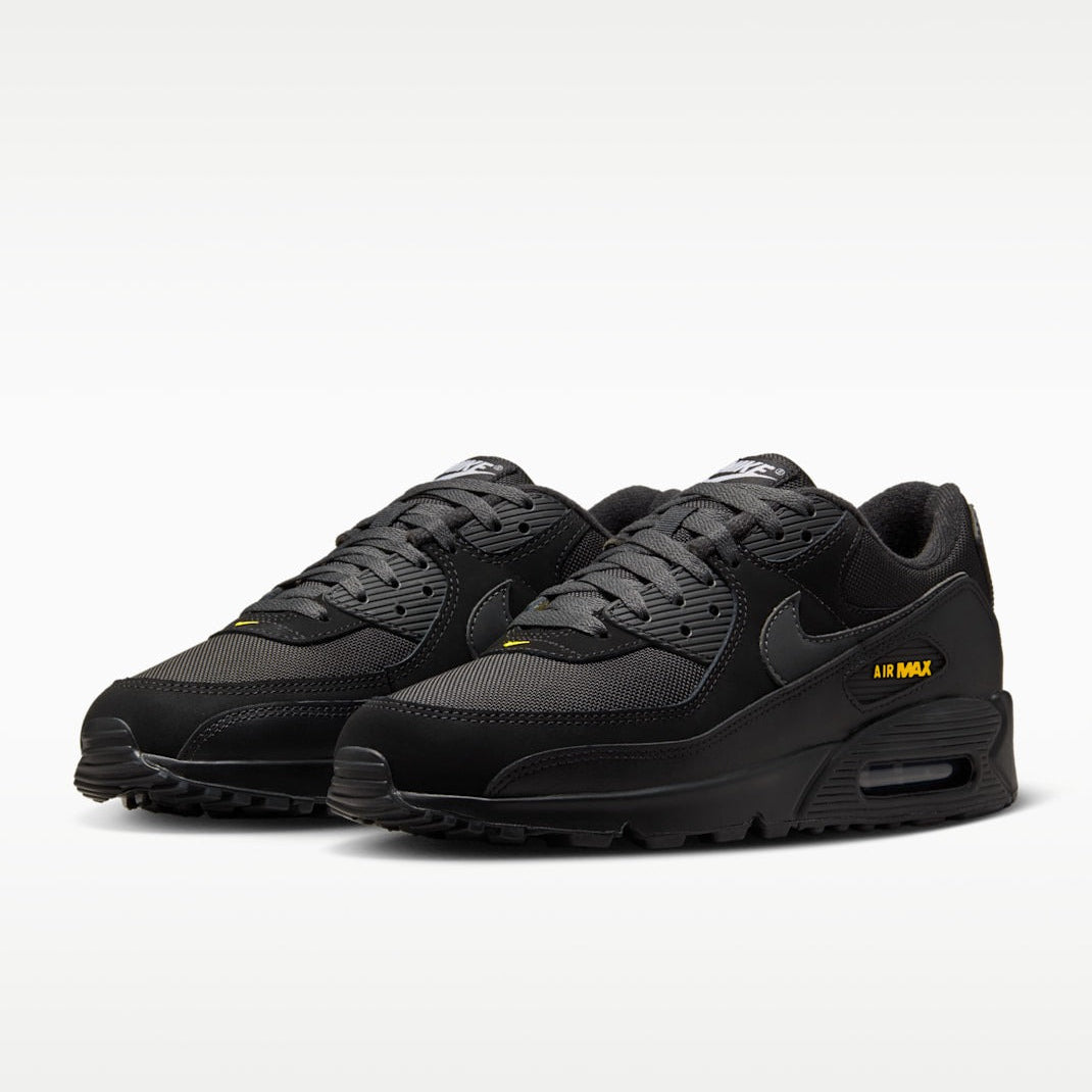 Nike Air Max 90 Black Speed Yellow men's sneaker product view