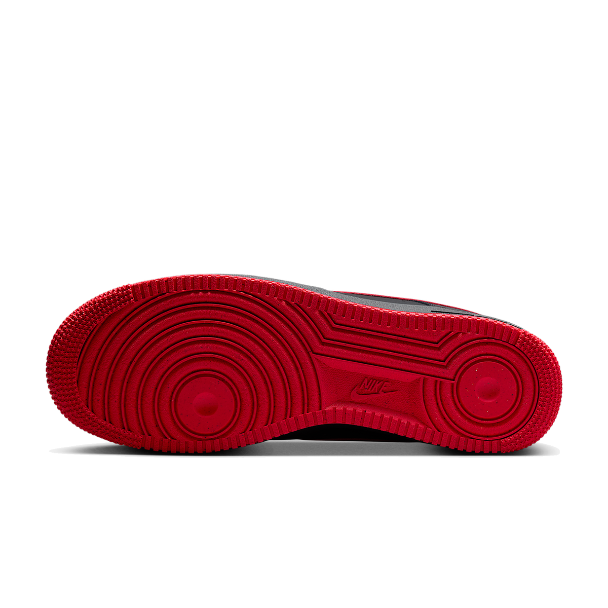 AF1 '07 Black / University Red - Black / Black / University Red - outsole