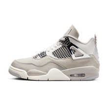 Air Jordan 4 Frozen Moments - Light Iron Ore / Metallic Silver - lateral side view