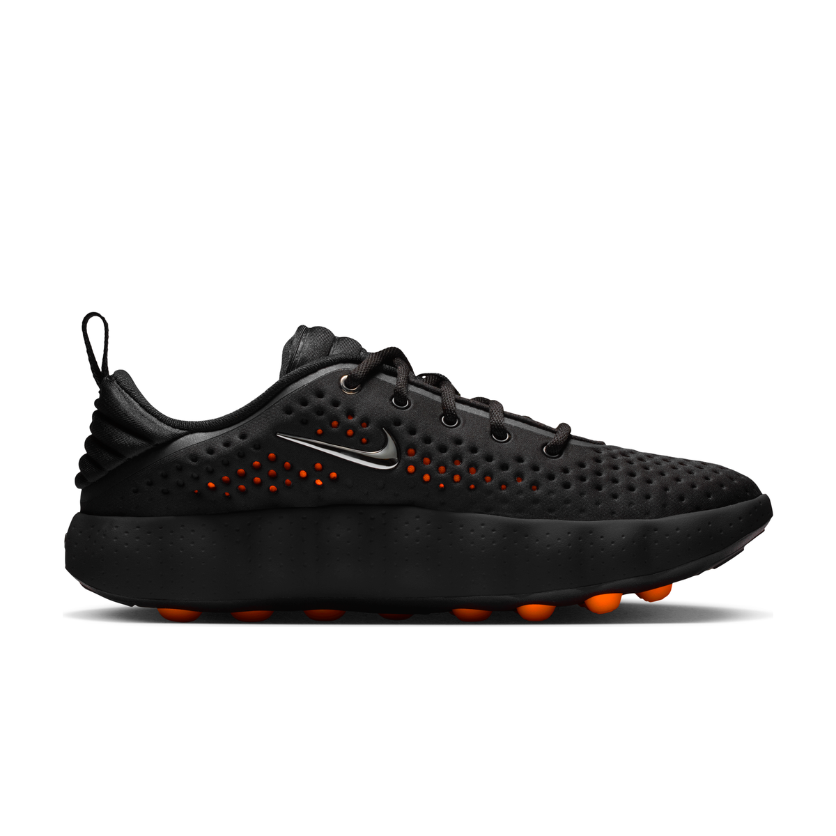 Nike Mind 002 HQ4310-001 Black / Hyper Crimson / Chrome HQ4310-001 - medial or three-quarter side view