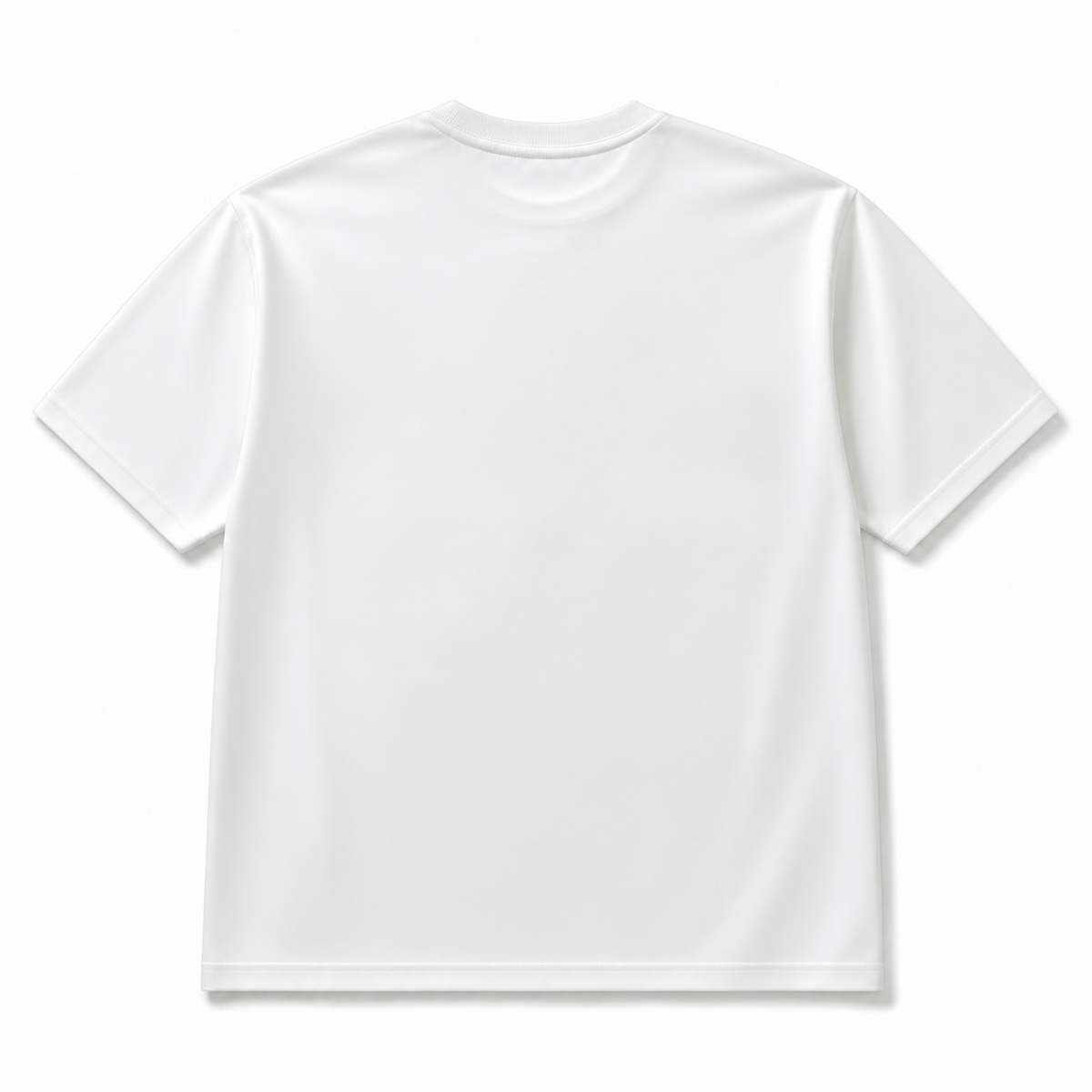 Crystal Cross Tee - silky back view