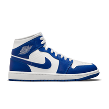 Royal Court Mid - White Blue - White / Royal Blue - lateral side