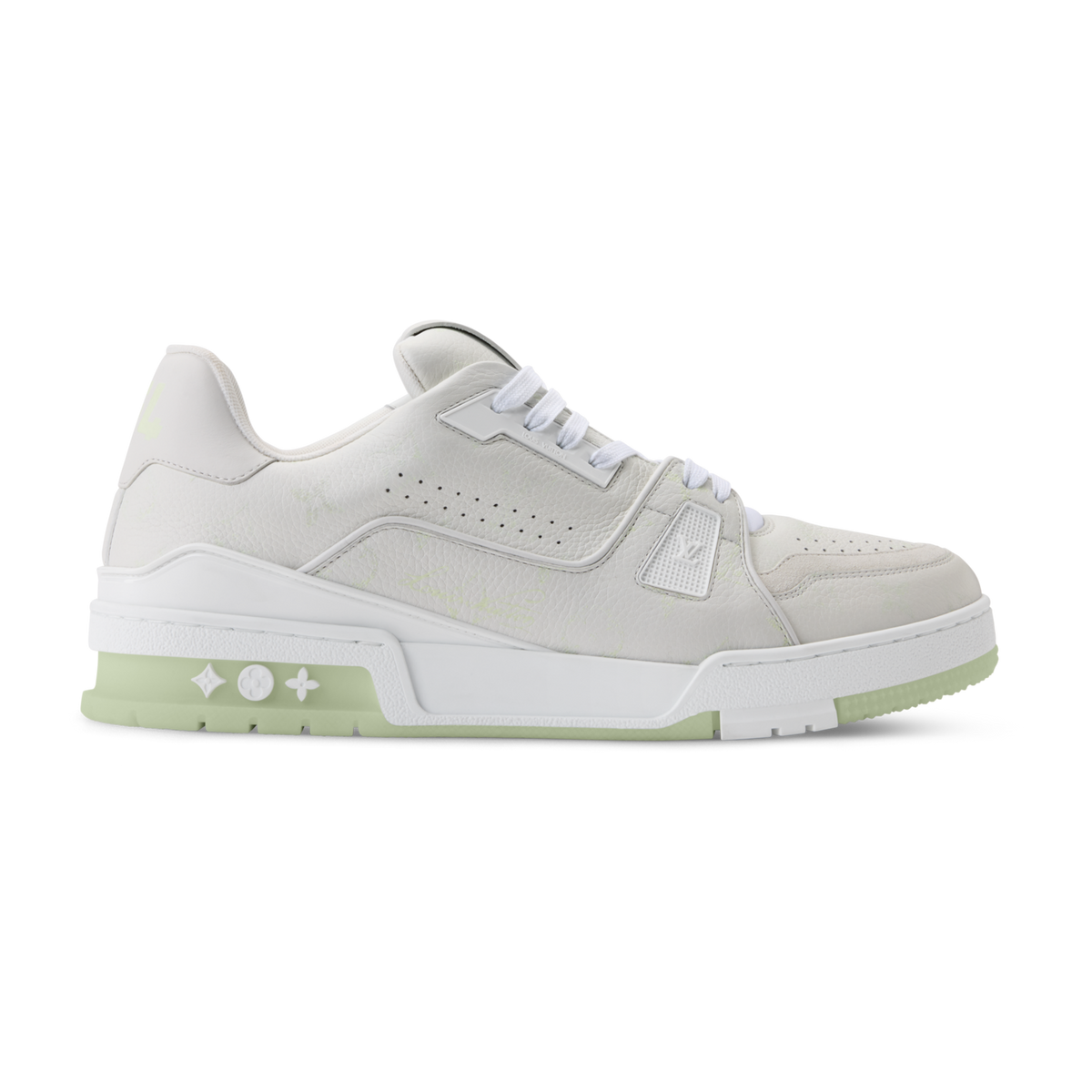 Trainer Sneaker Luminous White - side profile