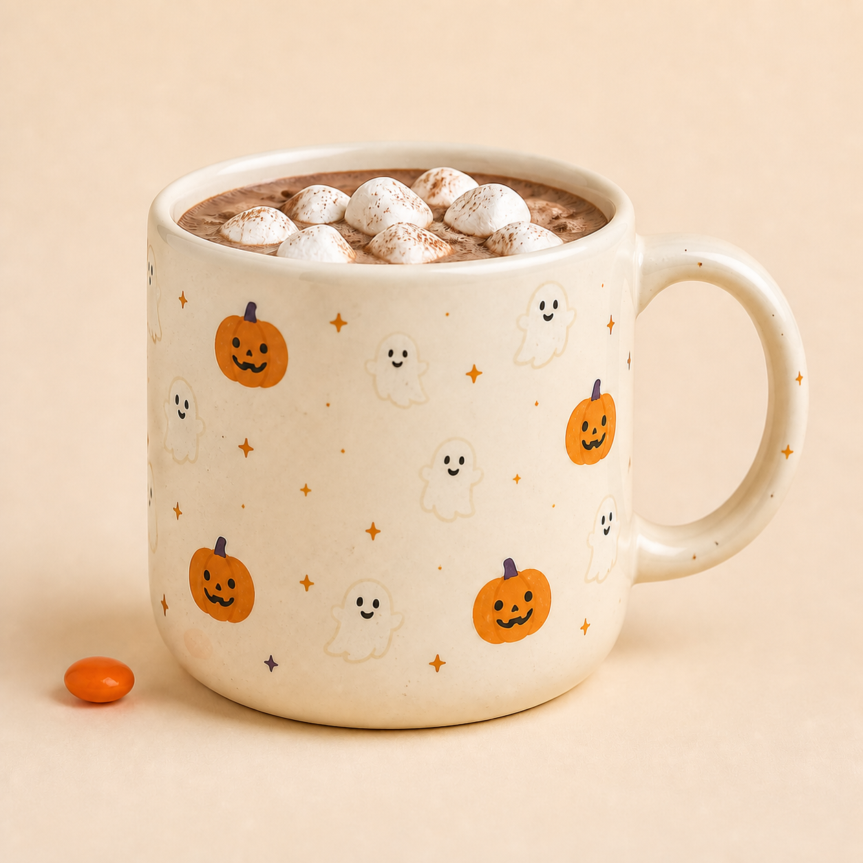 Friendly Ghost Halloween Mug